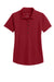 Port Authority LK864 Womens C-Free Performance Moisture Wicking Short Sleeve Polo Shirt Rich Red Flat Front