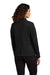 Mercer+Mettle MM3031 Womens Relaxed Knit Blazer Deep Black Model Back