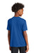 Sport-Tek YST350 Youth Competitor Moisture Wicking Short Sleeve Crewneck T-Shirt True Royal Blue Model Back