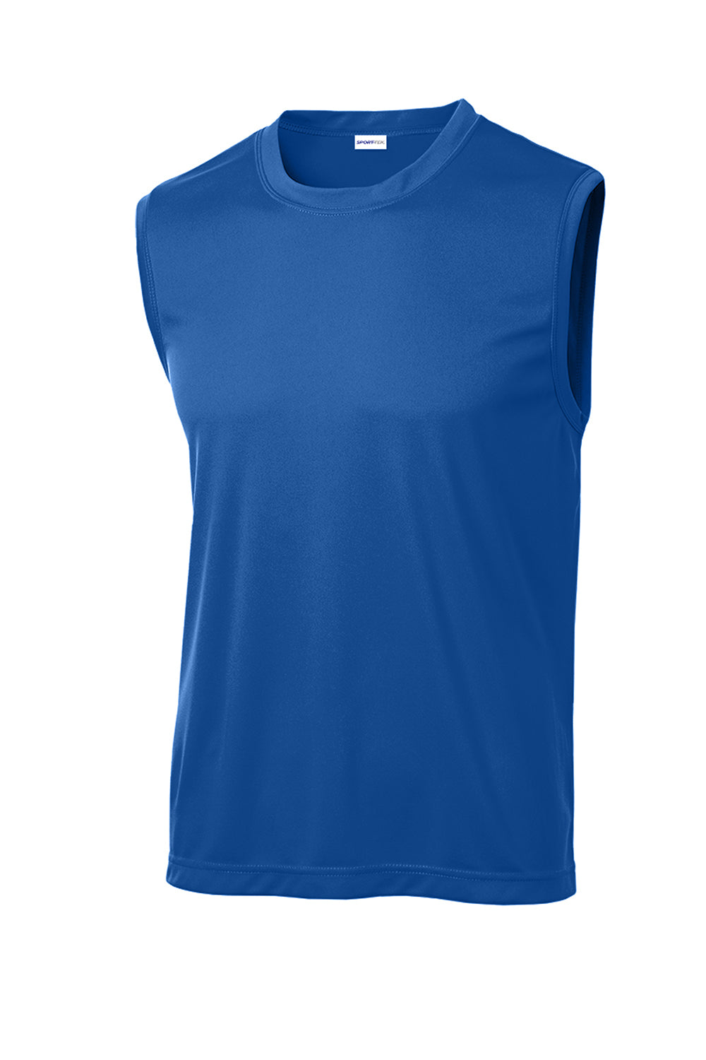 Sport-Tek ST352 Mens Competitor Moisture Wicking Tank Top True Royal Blue Flat Front