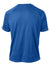 Sport-Tek ST351 Mens Competitor Moisture Wicking Short Sleeve Crewneck T-Shirt True Royal Blue/White Flat Back