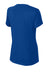 Sport-Tek LST353 Womens Competitor Moisture Wicking Short Sleeve V-Neck T-Shirt True Royal Blue Flat Back