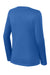 Sport-Tek LST353LS Womens Competitor Moisture Wicking Long Sleeve V-Neck T-Shirt True Royal Blue Flat Back