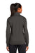 Sport-Tek LST241 Womens Sport-Wick Moisture Wicking Fleece Full Zip Sweatshirt Iron Grey Model Back