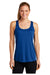 Sport-Tek LST356 Womens Competitor Moisture Wicking Tank Top True Royal Blue Model Front