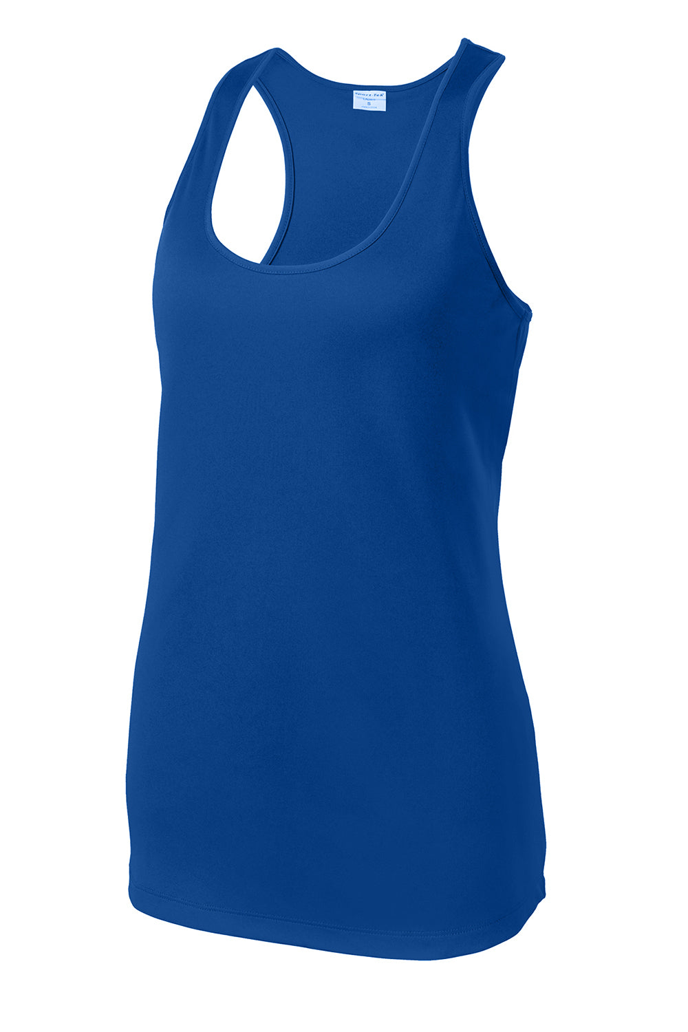 Sport-Tek LST356 Womens Competitor Moisture Wicking Tank Top True Royal Blue Flat Front