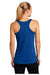 Sport-Tek LST356 Womens Competitor Moisture Wicking Tank Top True Royal Blue Model Back