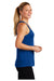 Sport-Tek LST356 Womens Competitor Moisture Wicking Tank Top True Royal Blue Model Side