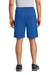 Sport-Tek ST355P Mens Competitor Moisture Wicking Shorts w/ Pockets True Royal Blue Model Back