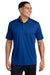 Sport-Tek ST550 Mens Competitor Moisture Wicking Short Sleeve Polo Shirt True Royal Blue Model Front