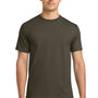 Gildan Mens Hammer Short Sleeve Crewneck T-Shirt - Olive Green