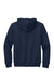 Gildan 12500/G125 Mens DryBlend Moisture Wicking Hooded Sweatshirt Hoodie w/ Pouch Pocket Navy Blue Flat Back