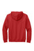 Gildan 12500/G125 Mens DryBlend Moisture Wicking Hooded Sweatshirt Hoodie w/ Pouch Pocket Red Flat Back