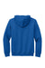 Gildan 12500/G125 Mens DryBlend Moisture Wicking Hooded Sweatshirt Hoodie w/ Pouch Pocket Royal Blue Flat Back