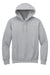 Gildan 12500/G125 Mens DryBlend Moisture Wicking Hooded Sweatshirt Hoodie w/ Pouch Pocket Sport Grey Flat Front