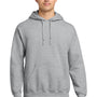 Gildan Mens DryBlend Moisture Wicking Hooded Sweatshirt Hoodie w/ Pouch Pocket - Sport Grey