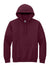 Gildan 12500/G125 Mens DryBlend Moisture Wicking Hooded Sweatshirt Hoodie w/ Pouch Pocket Maroon Flat Front