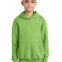 Port & Company Youth Core Pill Resistant Fleece Hooded Sweatshirt Hoodie - Lime Green