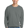 Comfort Colors Mens Garment Dyed Fleece Crewneck Sweatshirt - Grey