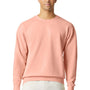 Comfort Colors Mens Garment Dyed Fleece Crewneck Sweatshirt - Peachy