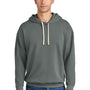 Comfort Colors Mens Garment Dyed Fleece Hooded Sweatshirt Hoodie - Grey