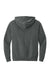 Comfort Colors 1467 Mens Garment Dyed Fleece Hooded Sweatshirt Hoodie Pepper Grey Flat Back