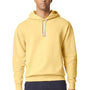 Comfort Colors Mens Garment Dyed Fleece Hooded Sweatshirt Hoodie - Butter Yellow