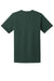 Hanes 5280 Mens ComfortSoft Short Sleeve Crewneck T-Shirt Deep Forest Green Flat Back