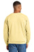 Comfort Colors 1566 Mens Crewneck Sweatshirt Butter Yellow Model Back