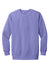 Comfort Colors 1566 Mens Crewneck Sweatshirt Violet Purple Flat Front