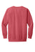 Comfort Colors 1566 Mens Crewneck Sweatshirt Watermelon Pink Flat Back