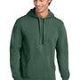 Comfort Colors Mens Hooded Sweatshirt Hoodie w/ Pouch Pocket - Blue Spruce