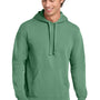 Comfort Colors Mens Hooded Sweatshirt Hoodie w/ Pouch Pocket - Light Green