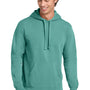 Comfort Colors Mens Hooded Sweatshirt Hoodie w/ Pouch Pocket - Seafoam Green