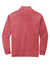 Comfort Colors 1580 Mens 1/4 Zip Sweatshirt Crimson Red Flat Back