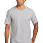 Volunteer Knitwear Mens USA Made All American Short Sleeve Crewneck T-Shirt - Heather Grey