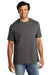 Volunteer Knitwear VL100 Mens USA Made All American Short Sleeve Crewneck T-Shirt Steel Grey Model Front