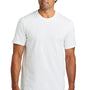 Volunteer Knitwear Mens USA Made All American Short Sleeve Crewneck T-Shirt - White