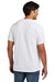 Volunteer Knitwear VL100 Mens USA Made All American Short Sleeve Crewneck T-Shirt White Model Back