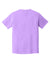 Comfort Colors 1717/C1717 Mens Short Sleeve Crewneck T-Shirt Neon Violet Purple Flat Back