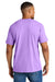 Comfort Colors 1717/C1717 Mens Short Sleeve Crewneck T-Shirt Neon Violet Purple Model Back