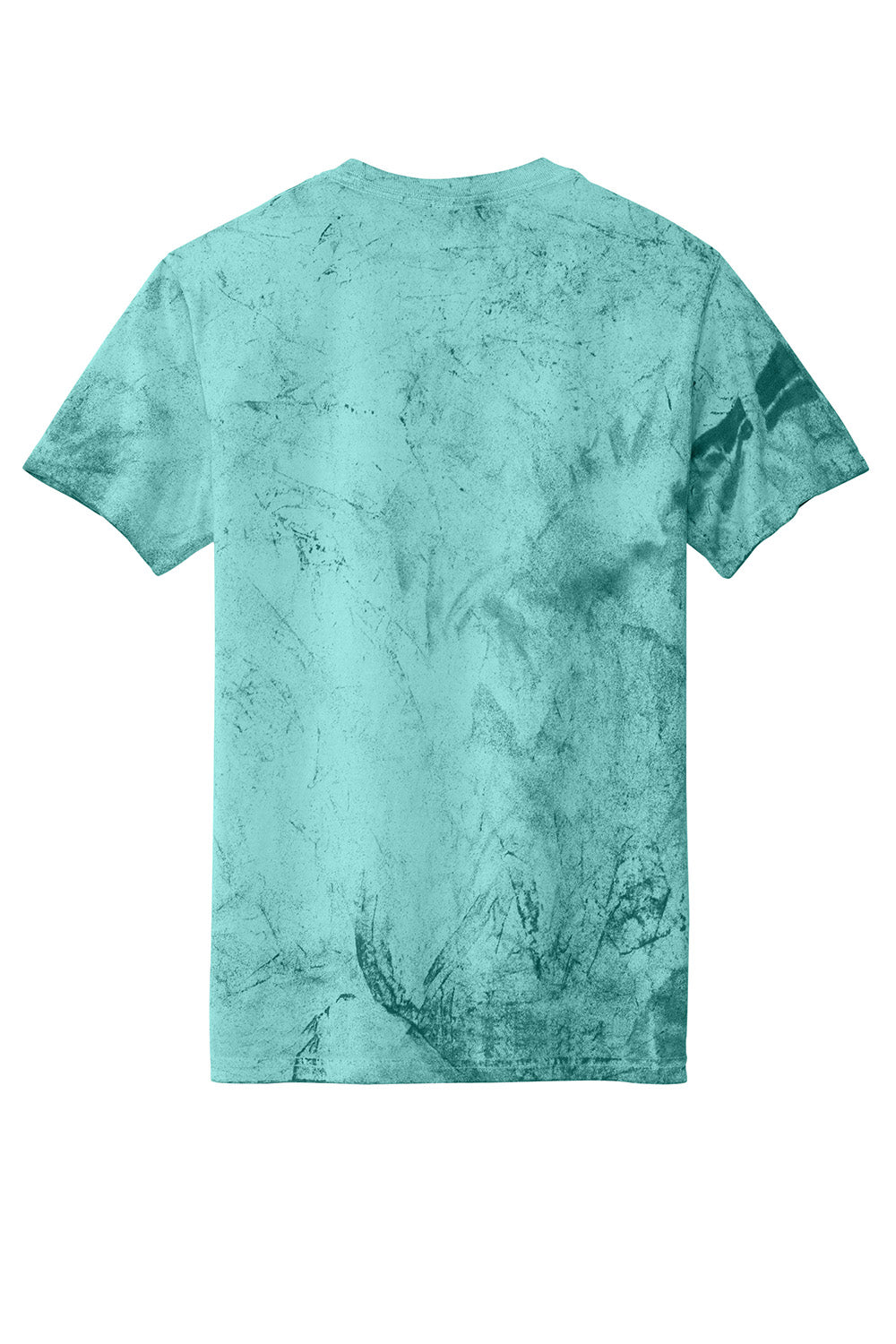 Comfort Colors 1745 Mens Color Blast Short Sleeve Crewneck T-Shirt Sea Glass Green Flat Back