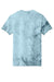 Comfort Colors 1745 Mens Color Blast Short Sleeve Crewneck T-Shirt Ocean Blue Flat Back