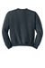 Gildan 18000B/G180B Youth Pill Resistant Fleece Crewneck Sweatshirt Heather Dark Grey Flat Back