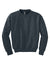 Gildan 18000B/G180B Youth Pill Resistant Fleece Crewneck Sweatshirt Heather Dark Grey Flat Front