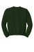 Gildan 18000B/G180B Youth Pill Resistant Fleece Crewneck Sweatshirt Forest Green Flat Back