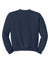 Gildan 18000B/G180B Youth Pill Resistant Fleece Crewneck Sweatshirt Navy Blue Flat Back