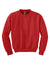 Gildan 18000B/G180B Youth Pill Resistant Fleece Crewneck Sweatshirt Red Flat Front