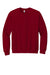 Gildan 18000/G180 Mens Pill Resistant Fleece Crewneck Sweatshirt Antique Cherry Red Flat Front