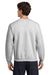 Gildan 18000/G180 Mens Pill Resistant Fleece Crewneck Sweatshirt Ash Grey Model Back